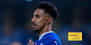 سبب غياب سالم الدوسري عن الهلال أمام الطائي - جريدة مانشيت