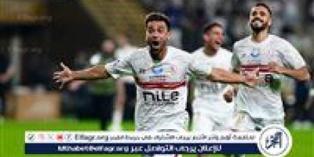 الزمالك يحتفي بعبد الله السعيد بعد تسجيله هدفه رقم 130