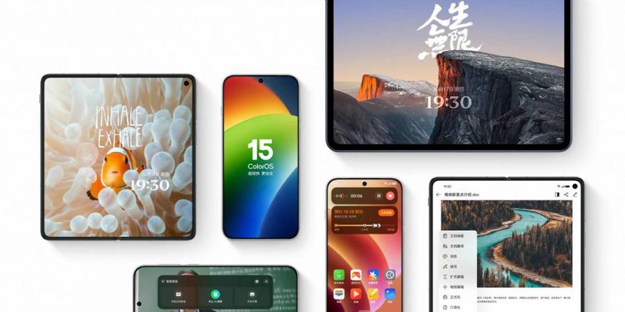 Oppo تعلن عن ColorOS 15 بلغة تصميم جديدة وتركيز خاص على تقنية الذكاء الإصطناعي - جريدة مانشيت