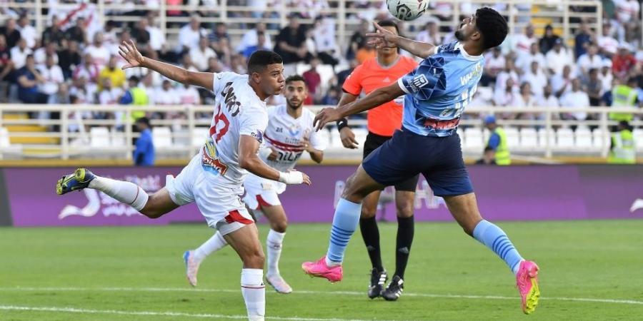 الزمالك يُحبط بيراميدز.. ويبلغ نهائي «السوبر المصري» في أبوظبي - جريدة مانشيت