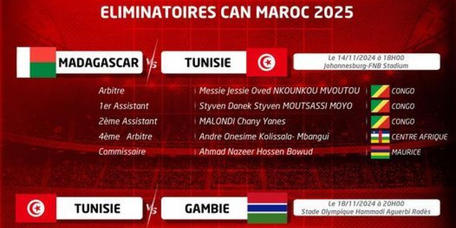 تصفيات كاس افريقيا للامم 2025 - المنتخب الملغاشي يستضيف نظيره التونسي بجوهانسبورغ يوم 14 نوفمبر المقبل - جريدة مانشيت