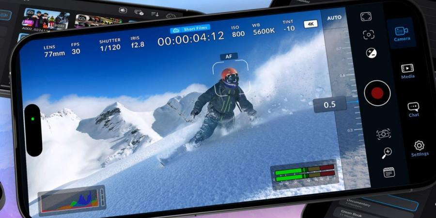 Blackmagic تحدّث تطبيق الكاميرا للاستفادة من قدرات آيفون 16 - جريدة مانشيت