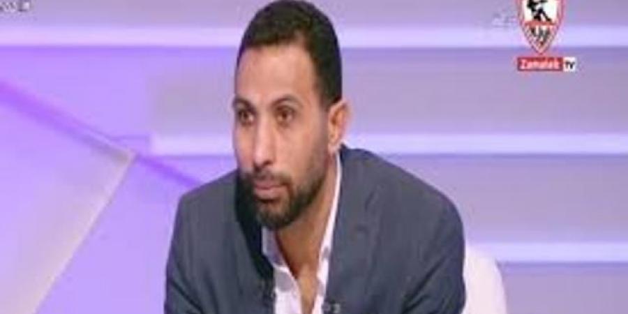 القبانى يشيد بثنائي الزمالك: افضل من امام عاشور