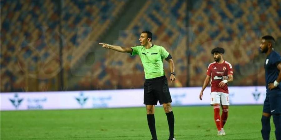 حكم مباراة الزمالك وسموحة في الدوري المصري