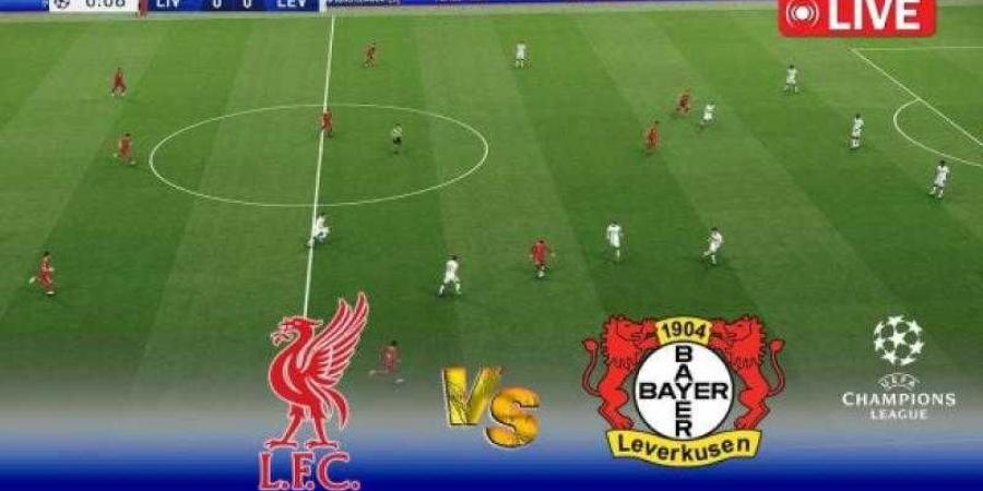 البث المباشر مشاهدة مباراة ليفربول ضد باير ليفركوزن يلا شوت في دوري الأبطال