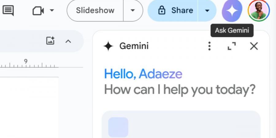 روبوت Gemini في Google Slides.. كيف تستخدم الذكاء الاصطناعي لإنشاء عروض تقديمية مميزة؟