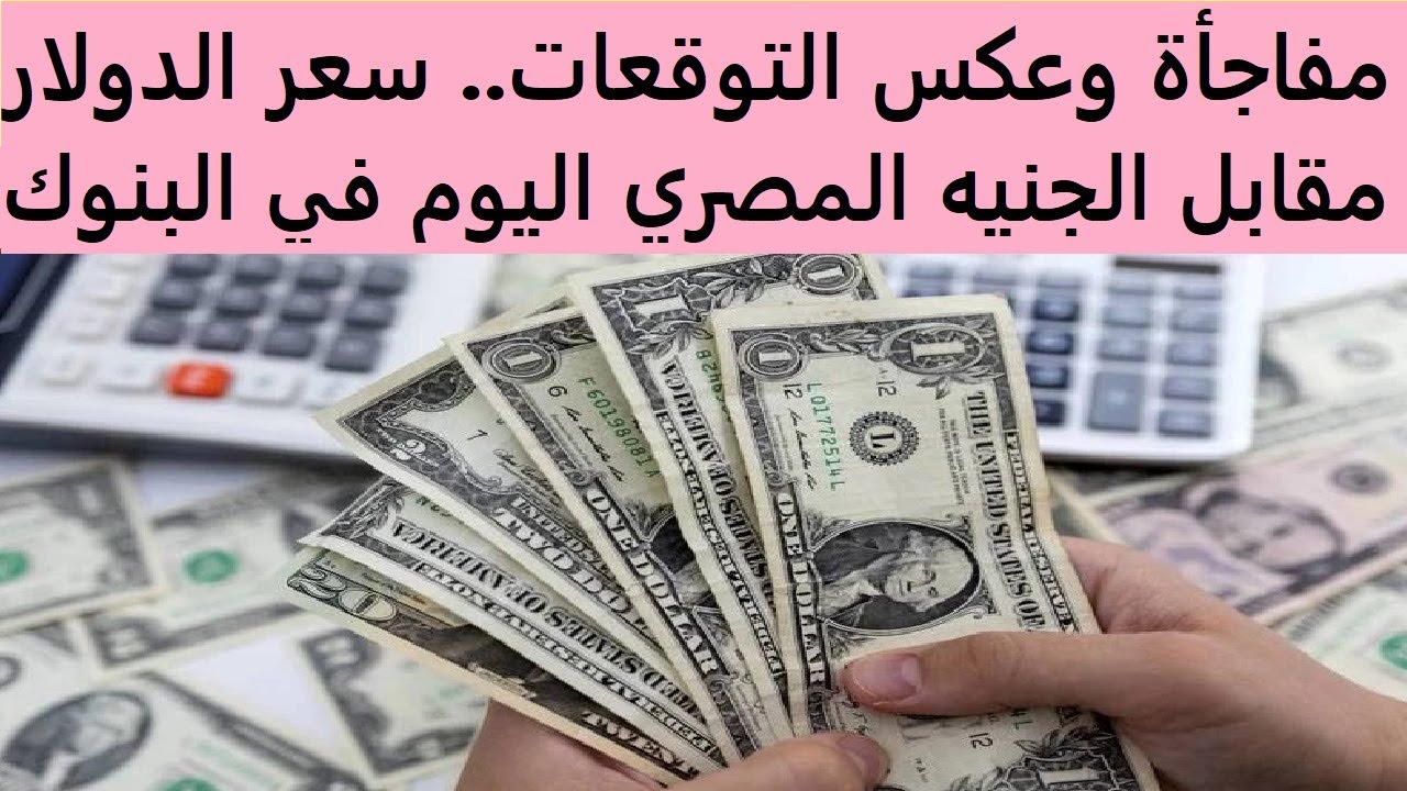 “مفاجأة غير متوقعة”.. سعر الدولار مقابل الجنيه المصري اليوم الاحد 24-11-204 فى البنوك المصرية